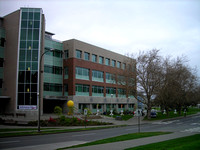 Bob Wright building, site of Astronomy Day festivities