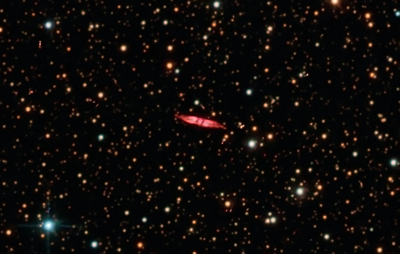 Minkowski's Footprint - Protoplanetary Nebula in BB/NV - CloseUp