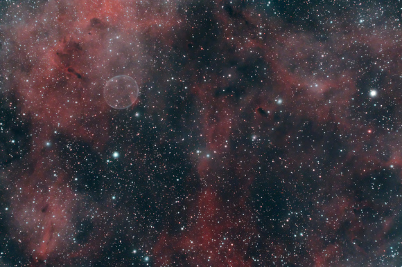 The Soap Bubble Nebula, PN G075.5+01.7