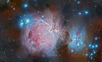 M42 Orion Nebula & Running Man Nebula