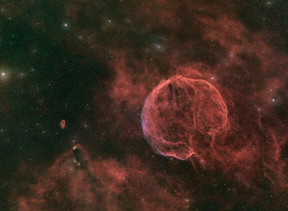 CTB-1, Abell 85, LDN 571, The Medulla Supernova Remnant in RGBHO