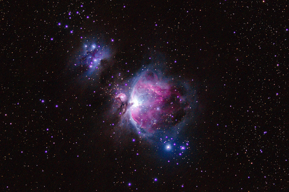 Orion and Running Man Nebulas January 2020