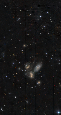 Stephan's Quintet - NGC7320, 7320c, 7319, 7318 (a and b) and NGC 7317