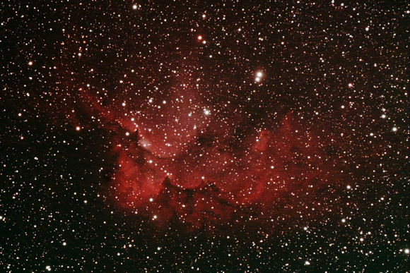 The Wizard Nebula taken with Edge HD 925, a 0.7 reducer, and a modified Canon T3i