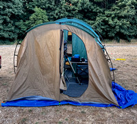 Reg's astronomy tent