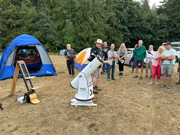 Telescope Walk hosted by Ed Nicholas