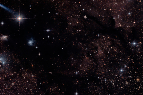 Ou est Le Gentil? - Cygnus Dark Nebula in LHaRGB
