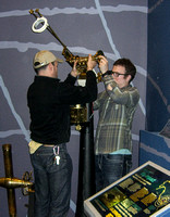 Disassembling the Wray-Brydon telescope for display at the RBCM