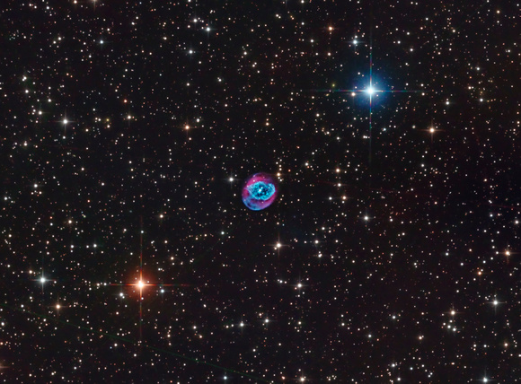 A Born Again Planetary Nebula (Abell 78 in HORGB)