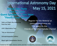 Astronomy Day 2021 poster