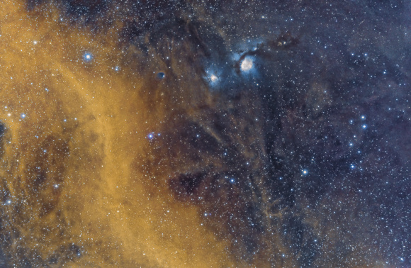 M78, Bernard's Loop, and a lot of dust.