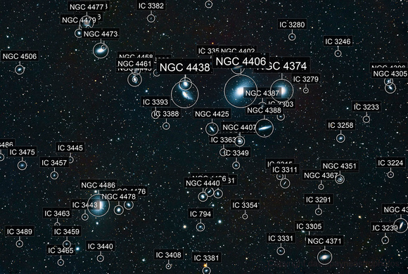 Virgo Galaxy Cluster - Solution