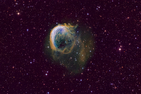 The Shrimp Nebula – A PN in a Headwind