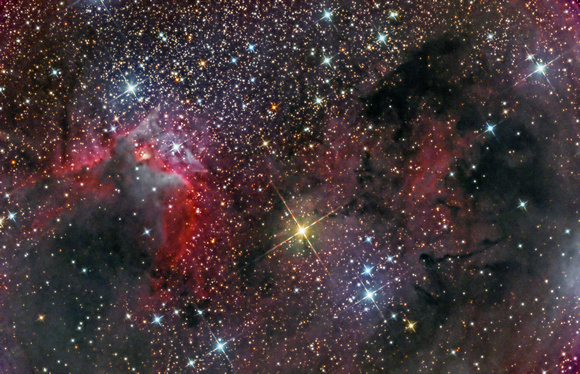 Cave Nebula (Sh2-155)