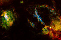 Bubble and Lobster Claw Nebulae