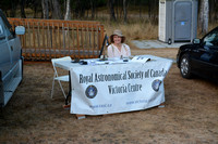 Deb Crawford at the Info Table