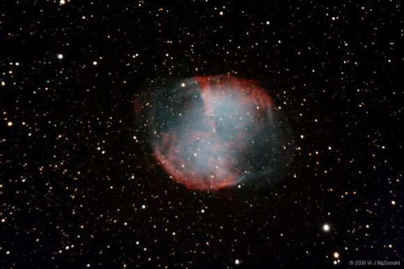 M27 the Dumbell Nebula
