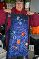 Christine, the Lucky Winner of the astro apron