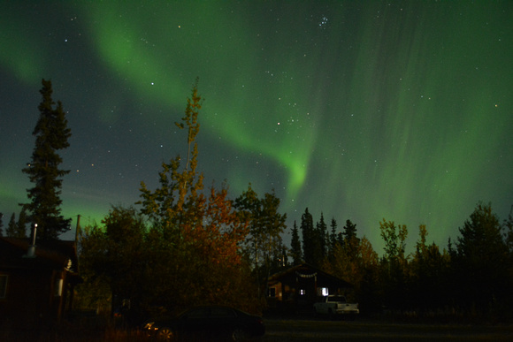 Aurora near Haines Junction, Yukon