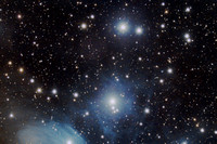 Reflection nebula around Alcyone