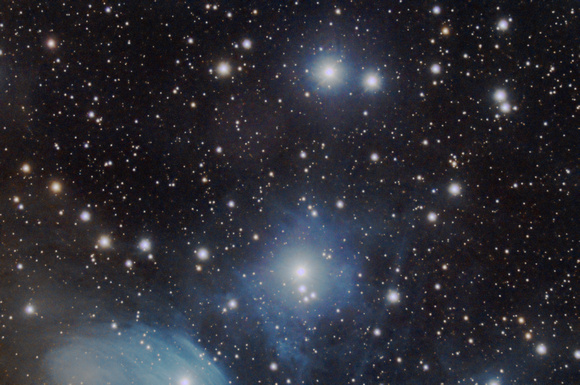 Reflection nebula around Alcyone