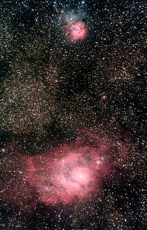 M8 and M20 Nebulae