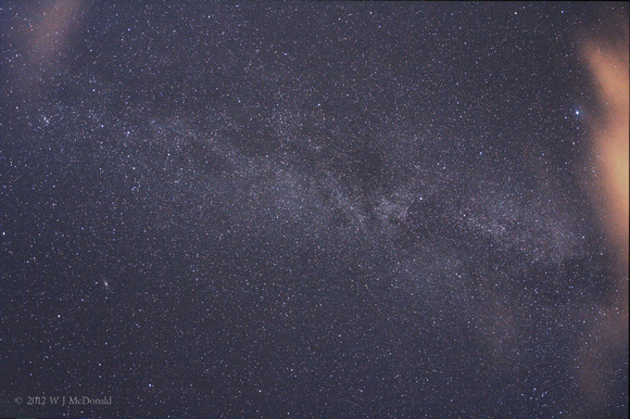 Milky Way at Island Star Party