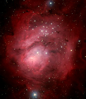 M8 - Lagoon Nebula from RASC Robotic Telescope