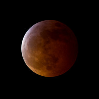 Total Lunar Eclipse - end of totality