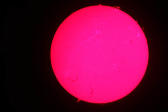 Solar Telescope, June 17th, 2014