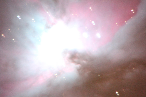 Orion Nebula, Overexposed for effect, VCO 14", Dec, 2014