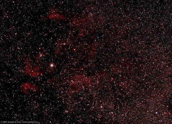 Sadr region of Cygnus - 5° field
