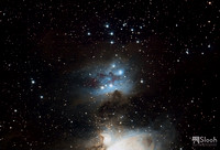 Running Man reflection nebula (NGC 1977)