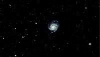 M101 Pinwheel Galaxy Full Frame
