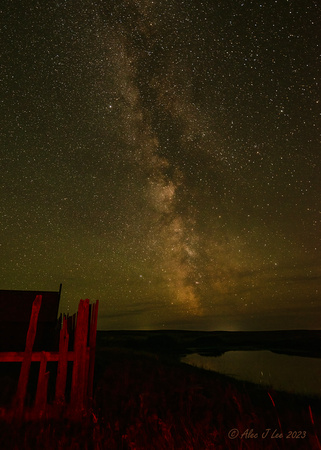 Grasslands Milky Way, Saskatchewan, Sept 10 2023