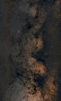 Milky Way - Scutum and Aquila area