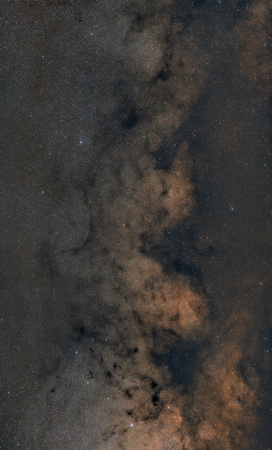Milky Way - Scutum and Aquila area