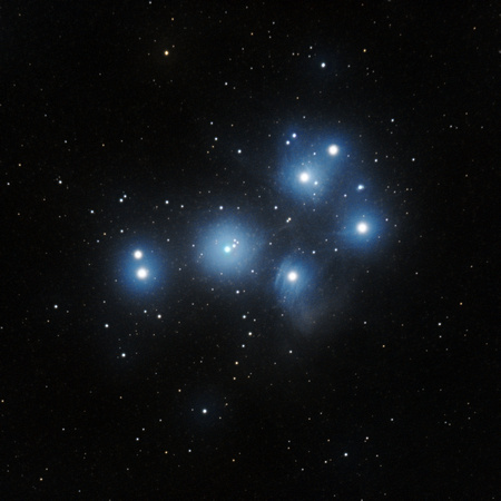 M45 - Pleiades Open Cluster
