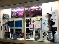 Astronomy display at the Bruce Hutchinson Branch GVPL
