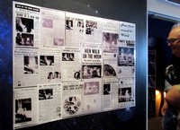 Newspapers in CU lobby