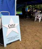 CVSF meeting tent