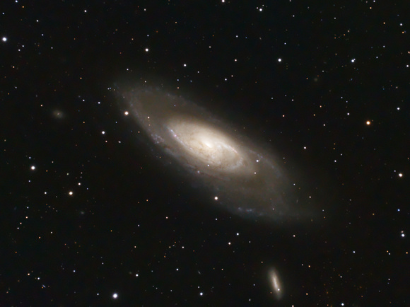 M106 galaxy in the constellation Canes Venatici