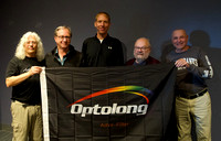 Ron and Warren with the Optolong gift certificate winners: Garry, Nigel & Ted