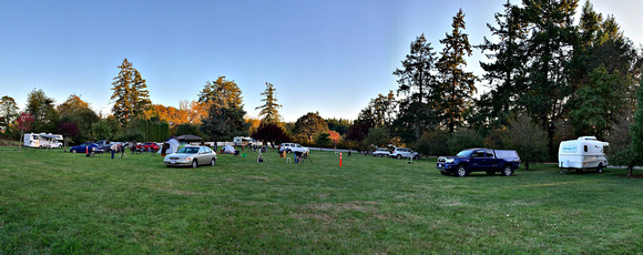 Panorama of the observing field