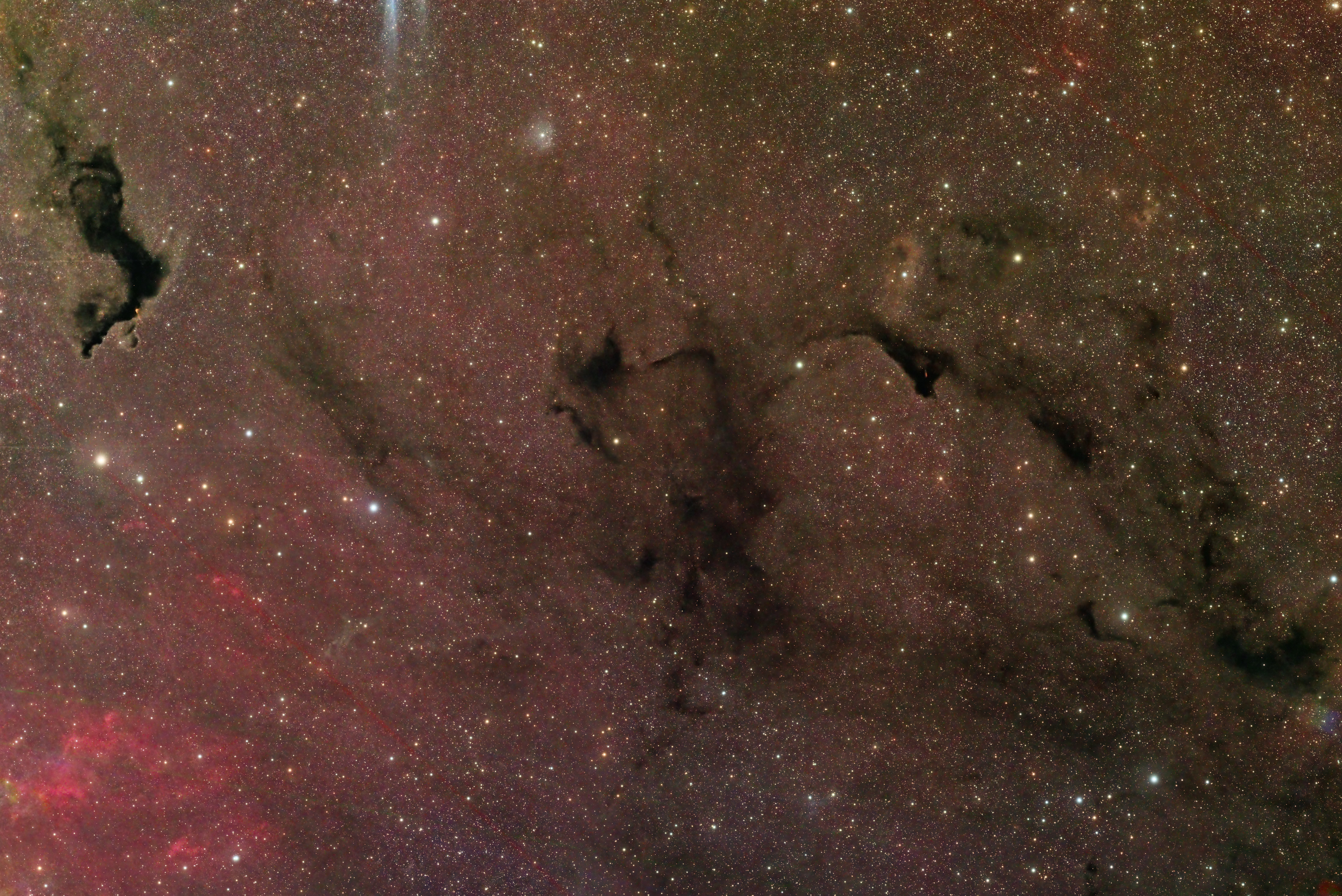 RASC Victoria Centre: Dave Payne &emdash; Molecular Cloud "Collapse": Barnard 169 & 174 in Balanced LHaRGB