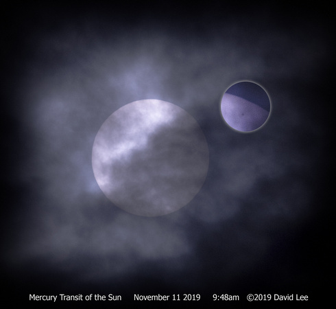 Mercury Transit of the Sun - November 11 2019
