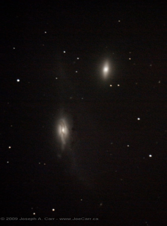 Markarian's Eyes - Galaxies NGC 4435 & 4438
