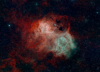 The Lion Nebula SH2-132