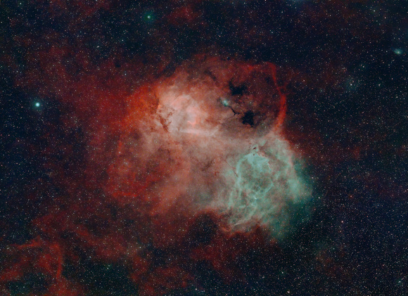 The Lion Nebula SH2-132