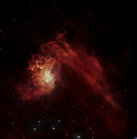 IC 405 - Flaming Star Nebula (Foraxx Palette)